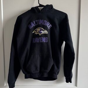 Baltimore Ravens Kids Black Hoodie